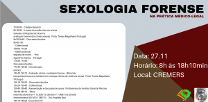 CURSO: SEXOLOGIA FORENSE NA PRÁTICA MÉDICO-LEGAL